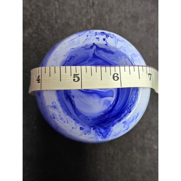 Authentic Scentsy Blue Watercolor Electric Wax Warmer w Berry & Strawberry Melts - Picture 9 of 12